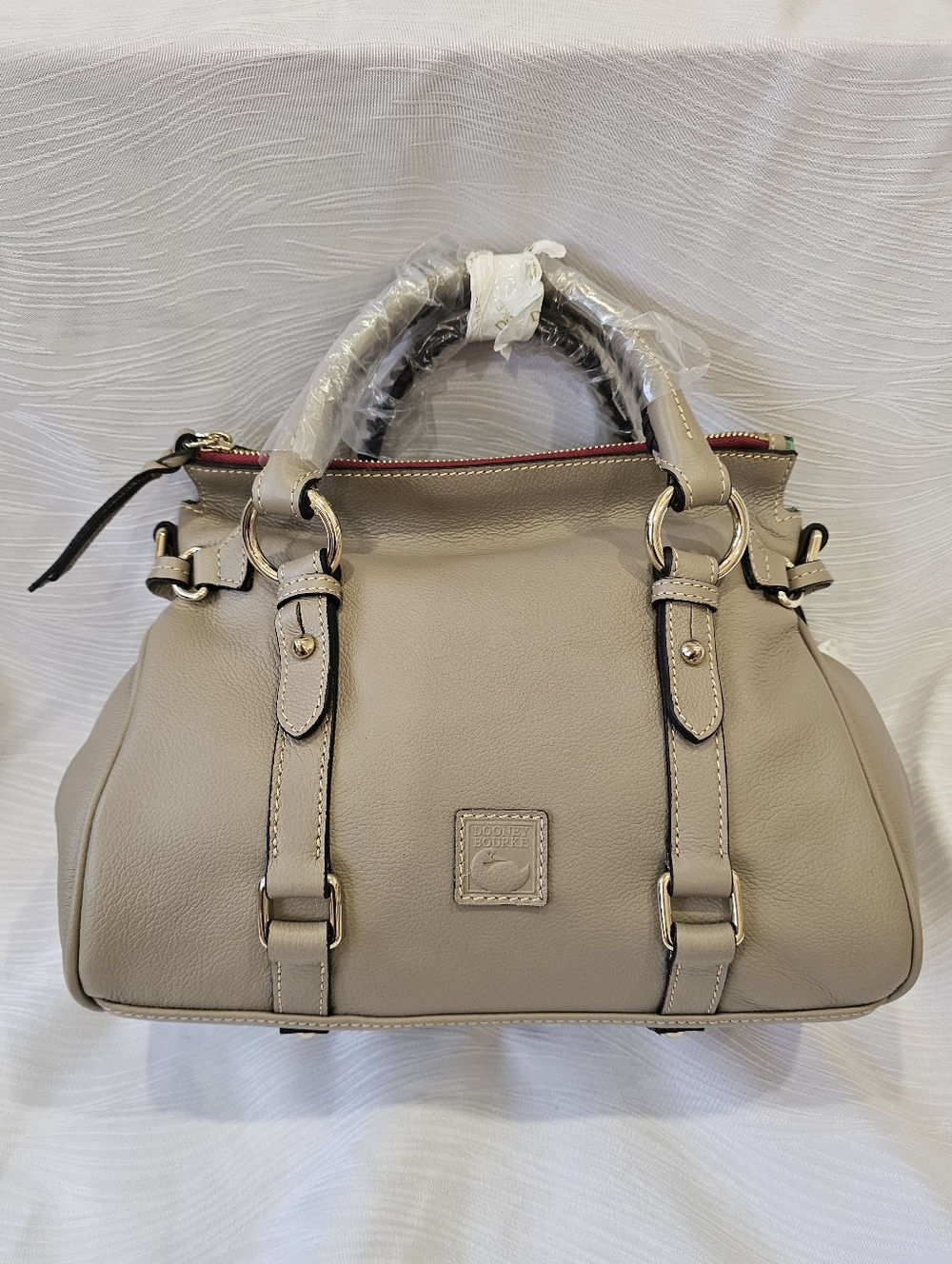 Dooney & Bourke Sorrento Satchel Beige (Rare Style and Color)